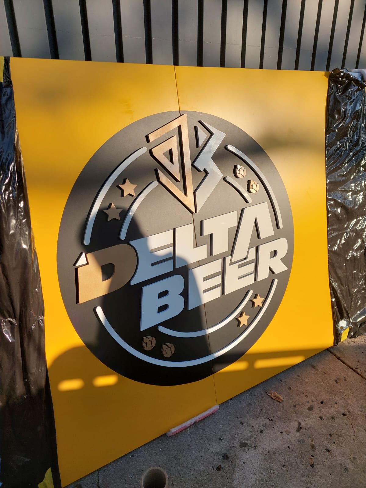 Placas Bandeiras instalado pela EMPLACK BH
